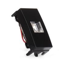Conjunto Margirius Sleek Módulo Tomada Telefone RJ11 4 Fios Ebony Preto PA016816 808440