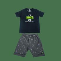Conjunto masc camiseta bermuda Ding dang - 15100 Conjunto masc camiseta bermuda Ding dang - 15100