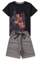 Conjunto Masc - CityNeverStops- Maydu Kids