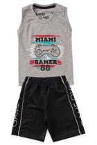 Conjunto Masc - MiamiGamer - Maydu Kids