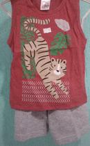 Conjunto masc vermelho e cinza Conjunto masc vermelho e cinza