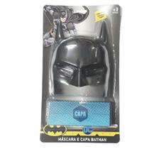 Conjunto Máscara E Capa Batman Novabrink Conjunto Máscara E Capa Batman Novabrink