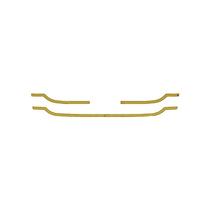 Conjunto Máscara Grade Para Mercedes-Benz - Dourado