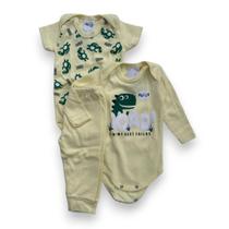 Conjunto Masculino 03 peças Body e Mijão