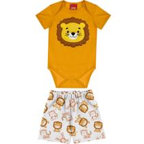 Conjunto masculino amarelo queimado 15 1050 1001137-2735