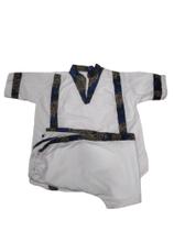 Conjunto Masculino Branco de Tricoline- Candomblé Conjunto Masculino Branco de Tricoline- Candomblé