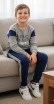 Conjunto Masculino Calça Jogger em Moletom Flanelado Nº 10