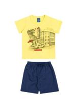 Conjunto Masculino Cam/Short Rei Rex