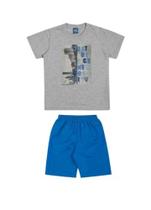 Conjunto Masculino Cam/Short Rei Rex