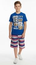 Conjunto Masculino Camiseta C/ Bermuda Juvenil Teen Nº 14 Conjunto Masculino Camiseta C/ Bermuda Juvenil Teen Nº 14
