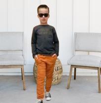 Conjunto masculino Camiseta e calça meia estação em Malha - Together We are on - Colorittá Conjunto masculino Camiseta e calça meia estação em Malha - Together We are on - Colorittá