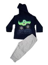 Conjunto masculino casaco com capuz +calça kyly