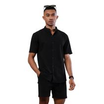Conjunto Masculino Casual Premium Verão Camiseta e Bermuda Linho Conforto e Estilo Conjunto Masculino Casual Premium Verão Camiseta e Bermuda Linho Conforto e Estilo