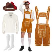 Conjunto masculino Costume Spooktacular Creations Oktoberfest Lederhosen