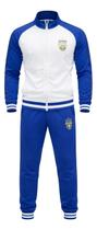 Conjunto Masculino da Seleção do Brasil Azul Agasalho FNX