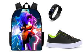 Conjunto Masculino Escolar Mochila mais Tenis E Relogio Lançamento Top Conjunto Masculino Escolar Mochila mais Tenis E Relogio Lançamento Top