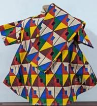 Conjunto Masculino Estampado em Ankara GG - Candomblé