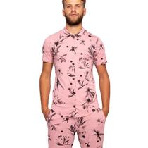 Conjunto Masculino Estampado Estiloso Completo Camisa Shorts