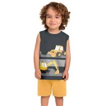 Conjunto Masculino Infantil Regata + Bermuda 111835 - Kyly