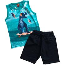 Conjunto Masculino Infantil Regata + Bermuda 111864 - Kyly