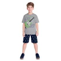 Conjunto masculino - infantil - tamanho 4 ao 8 111620 - kyly