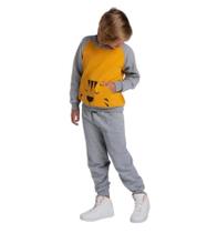 Conjunto Masculino Infantil Tiger Mostarda Tam.1