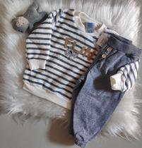 Conjunto masculino inverno infantil - roupa bebê inverno - Tileesul