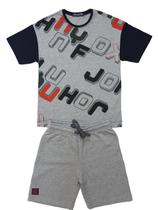 Conjunto Masculino Johnny Fox Camiseta e Bermuda