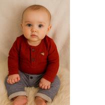 Conjunto masculino meia estação infantil