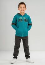 Conjunto Masculino Moletom Flanelado Jaqueta C/capuz Nº 6-10