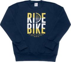 Conjunto Masculino Moletom Marinho/Mescla Cinza Tam M6-9 meses Dicanela