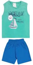 Conjunto Masculino regata Ocean C/ Bermuda 2 (9 A 15 Meses)