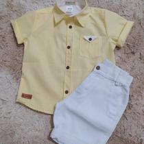 Conjunto masculino tam 01 ao 06