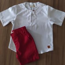 Conjunto masculino tam 01 ao 06