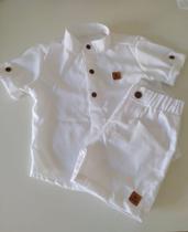 Conjunto masculino tam 01 ao 06