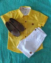 Conjunto masculino tam 01 ao 06