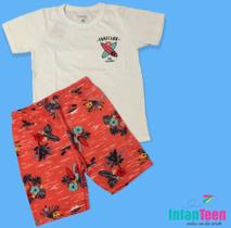 Conjunto masculino tam 08 anos