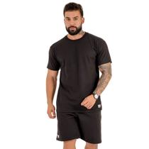 Conjunto Masculino Verão Malha Premium Básico Casual