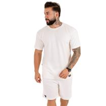 Conjunto Masculino Verão Malha Premium Básico Casual
