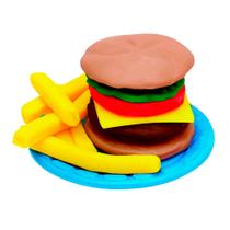Conjunto Massa de Modelar Playdoh Festa do Hambúrguer Conjunto Massa de Modelar Playdoh Festa do Hambúrguer