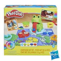Conjunto Massas De Modelar Play-Doh Sapo Dia Na Lagoa Hasbro
