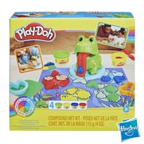 Conjunto Massas De Modelar Play-Doh Sapo Dia Na Lagoa Hasbro