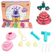 Conjunto Massinha De Modelar Com Moldes Brinquedo Infantil