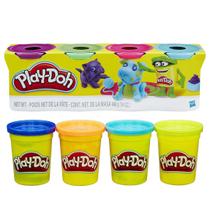 Conjunto Massinha De Modelar Play Doh 4 Potes - Hasbro B5517