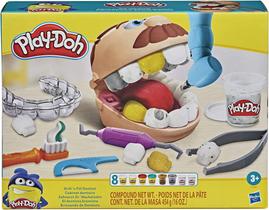 Conjunto Massinha Play-Doh Brincando de Dentista, para crianças a partir dos 3 anos - F1259 - Hasbro