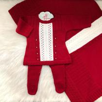 Conjunto Maternidade Bebê 50% Algodão Mundo Tiny Menina Conjunto Maternidade Bebê 50% Algodão Mundo Tiny Menina