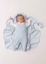 Conjunto Maternidade Bem Vindo Ao Mundo - Rn -Azul