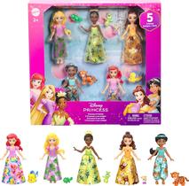 Conjunto Mattel Disney Princesas & Amigas - 5 Bonecos