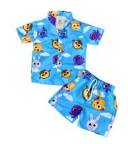 Conjunto Mauricinho Bolofofos A Tam.PP (1 Ano)