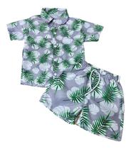 Conjunto Mauricinho Estampa 07 - Camisa E Bermuda